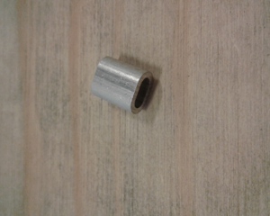 Cable clamp aluminum 2.5mm